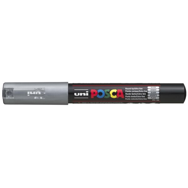 POSCA Marqueur &agrave; pigment PC-1MC, argent