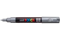 UNI-BALL Posca Marker 0.7mm PC-1M SILVER silber
