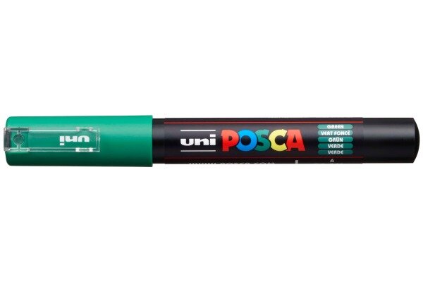 UNI-BALL Posca Marker 0.7mm PC-1M GREEN vert