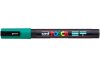 UNI-BALL Posca Marker 0,9-1,3mm PC3MEMERALDG smaragdgrün, Rundspitze