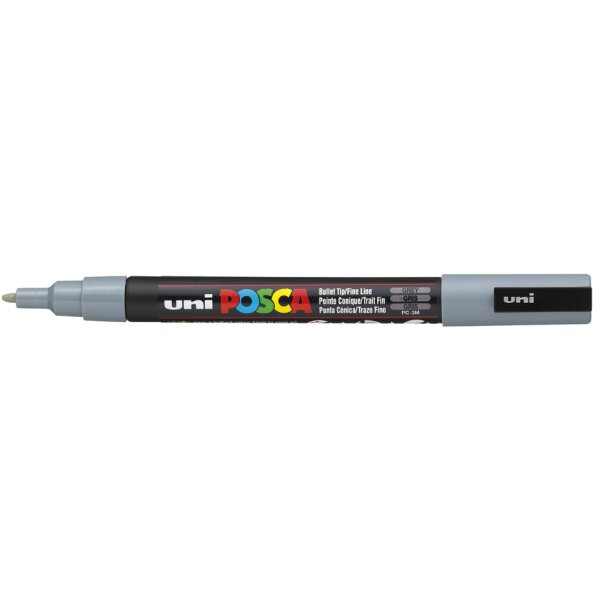 POSCA Pigmentmarker PC-3M, grau