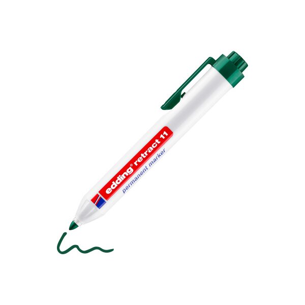 EDDING Permanent Marker 11 1,5-3mm 11-4 gr&uuml;n