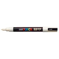 POSCA Marker 0.9-1.3mm PC-3M IVORY elfenbein, Rundspitze