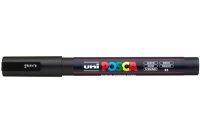 UNI-BALL Posca Marker 0,9-1,3mm PC-3M BLACK schwarz,...