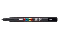 UNI-BALL Posca Marker 0,9-1,3mm PC-3M BLACK schwarz,...