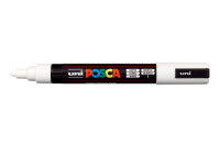 UNI-BALL Posca Marker 1,8-2,5mm PC-5M WHITE weiss,...