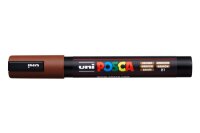 UNI-BALL Posca Marker 1,8-2,5mm PC-5M BROWN brun