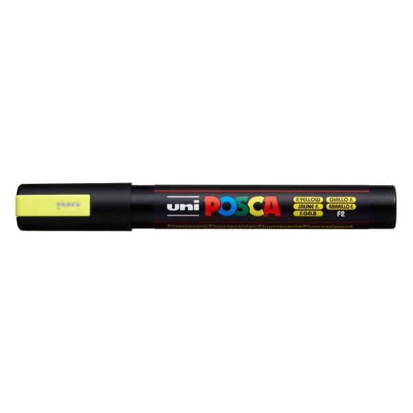 POSCA Marker 1.8-2.5mm PC5M F.YELLO fluo gelb