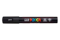 UNI-BALL Posca Marker 1,8-2,5mm PC-5M BLACK schwarz,...