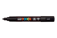 UNI-BALL Posca Marker 1,8-2,5mm PC-5M BLACK schwarz,...