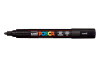 UNI-BALL Posca Marker 1,8-2,5mm PC-5M BLACK schwarz, Rundspitze