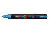 UNI-BALL Posca Marker 1,8-2,5mm PC5MMET.BLUE MET, bleu