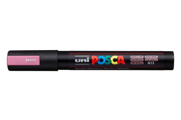 UNI-BALL Posca Marker 1,8-2,5mm PC5MMET.PINK Metal.rosa,Rspitze