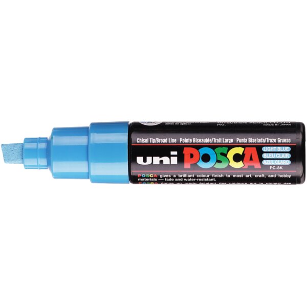 POSCA Pigmentmarker PC-8K, hellblau