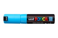 UNI-BALL Posca Marker 8mm PC-8K L.BLUE hellblau, Keilspitze