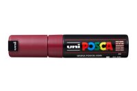 UNI-BALL Posca Marker 8mm PC8K RED WIN bordeaux
