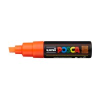 UNI-BALL Posca Marker 8mm PC8K F.ORANG fluo orange,...