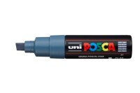 UNI-BALL Posca Marker 8mm PC8KSLATEGRE schiefergrau, Keilspitze
