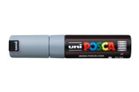 UNI-BALL Posca Marker 8mm PC-8K GREY grau, Keilspitze