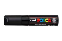 UNI-BALL Posca Marker 8mm PC-8K BLACK schwarz, Keilspitze