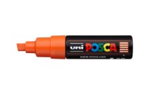 UNI-BALL Posca Marker 8mm PC-8K ORANGE orange, Keilspitze