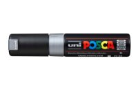 UNI-BALL Posca Marker 8mm PC-8K SILVER MET silber,...