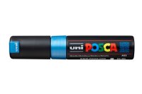 UNI-BALL Posca Marker 8mm PC8KMET.BLUE MET Metal.blau,...