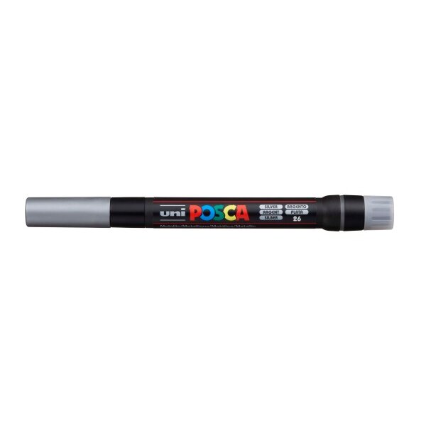 POSCA Feutre-pinceau 1-10mm PCF350 SILVE argent