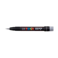 POSCA Pinsel-Marker 1-10mm PCF350 SILVE silber