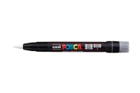 UNI-BALL Posca Pinsel-Marker 1-10mm PCF350 WHITE weiss