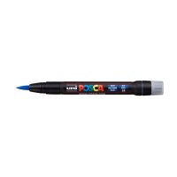 POSCA Pinsel-Marker 1-10mm PCF-350 BLUE blau