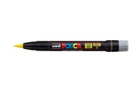 UNI-BALL Posca Pinsel-Marker 1-10mm PCF350 YELLO gelb