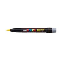 POSCA Pinsel-Marker 1-10mm PCF350 YELLO gelb