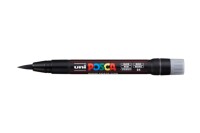 UNI-BALL Posca Pinsel-Marker 1-10mm PCF350 BLACK schwarz