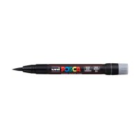 POSCA Pinsel-Marker 1-10mm PCF350 BLACK schwarz