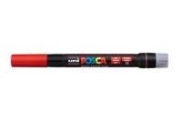 UNI-BALL Posca Pinsel-Marker 1-10mm PCF-350 RED rot