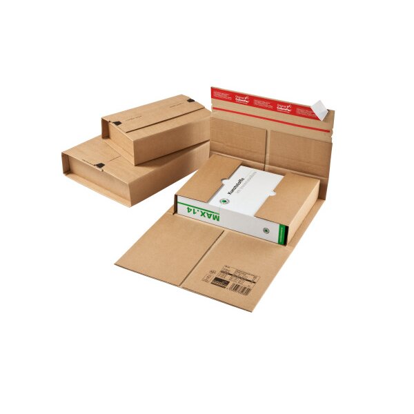COLOMPAC Emballage univ. B4 2053515 350x260x70mm brun 20 pcs.