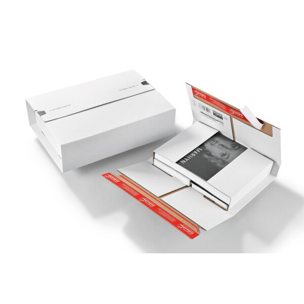 COLOMPAC Univ.Versandverpackung 2053520 350x260x70mm weiss 20 Stück