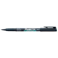 Pentel Permanent-Marker GREEN-LABEL NMS50, schwarz