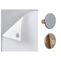 MAUL Neodym-Magnet selbstklebend, Durchmesser: 10 x (H)1 mm