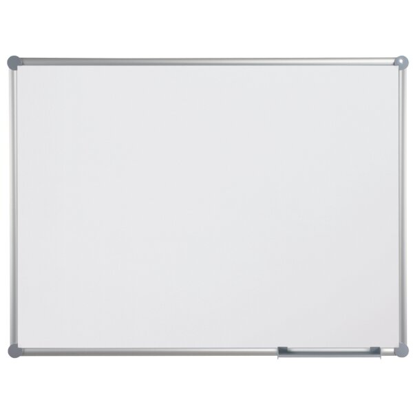 MAUL Tableau mural Blanc 2000 MAULpro, kit complet, gris