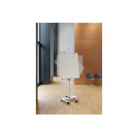 MAUL Flipchart MAULpro Rundfuss 266.00 flip2use, grau