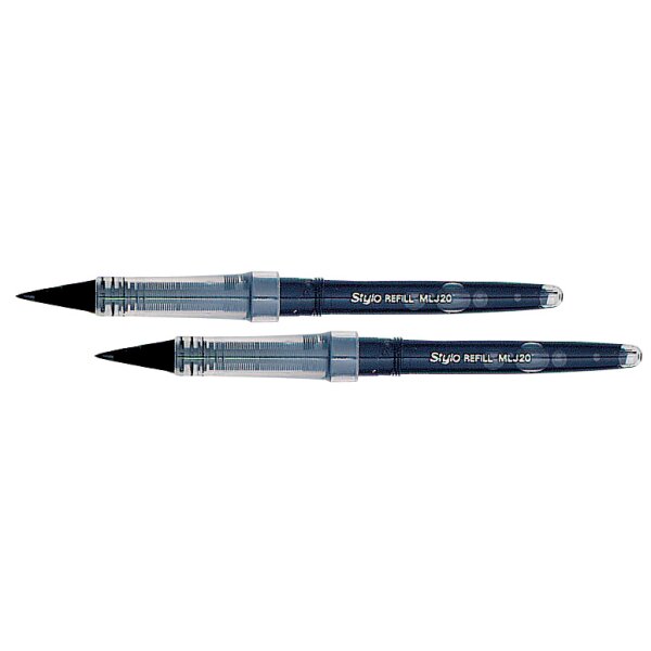 Pentel Mine MLJ20-A pour stylo-plume, noir