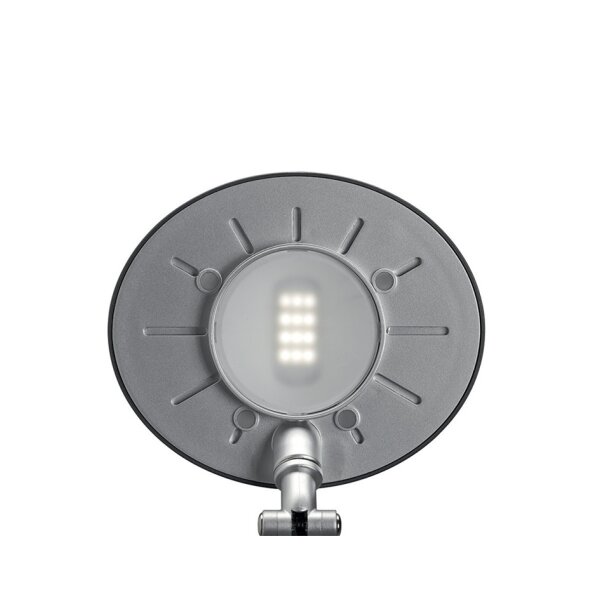 MAUL LED-Tischleuchte MAULspace, dimmbar, silber schwarz