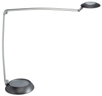 MAUL Lampe de bureau LED MAULspace, variateur, argent/noir