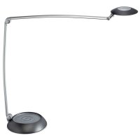 MAUL LED-Tischleuchte MAULspace, dimmbar, silber schwarz
