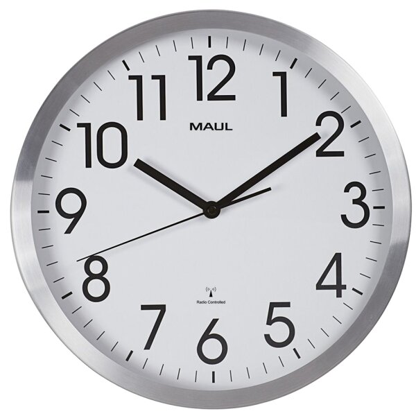 MAUL Horloge murale/horloge radio MAULmove, diamètre: 305 mm