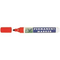 BÜROLINE Permanent Marker 1-4mm 222255 rot