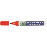 BÜROLINE Permanent Marker 1-4mm 222255 rot