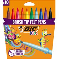 BIC KIDS Feutre Visaquarelle, étui en carton de 10